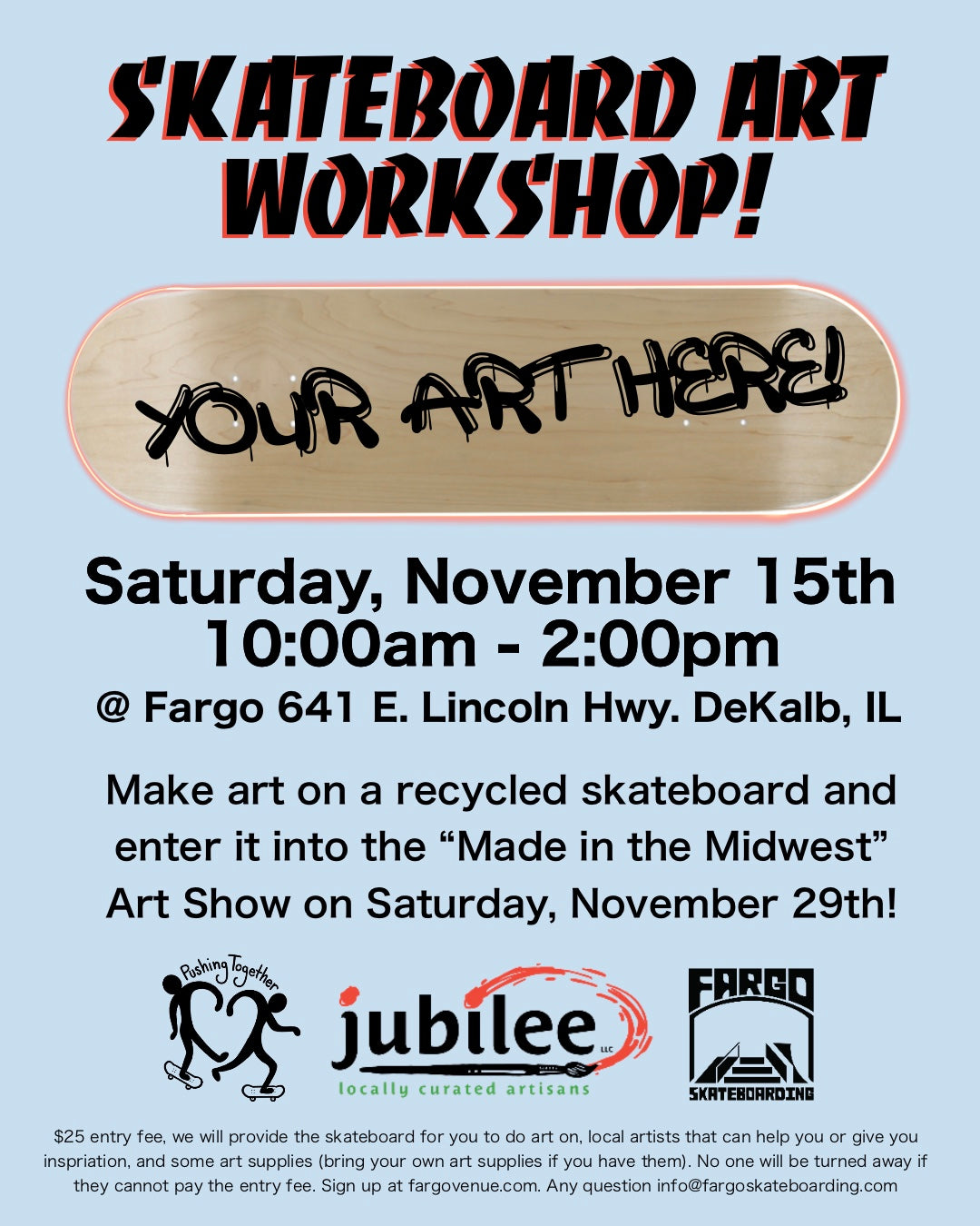 Skateboard Art Workshop