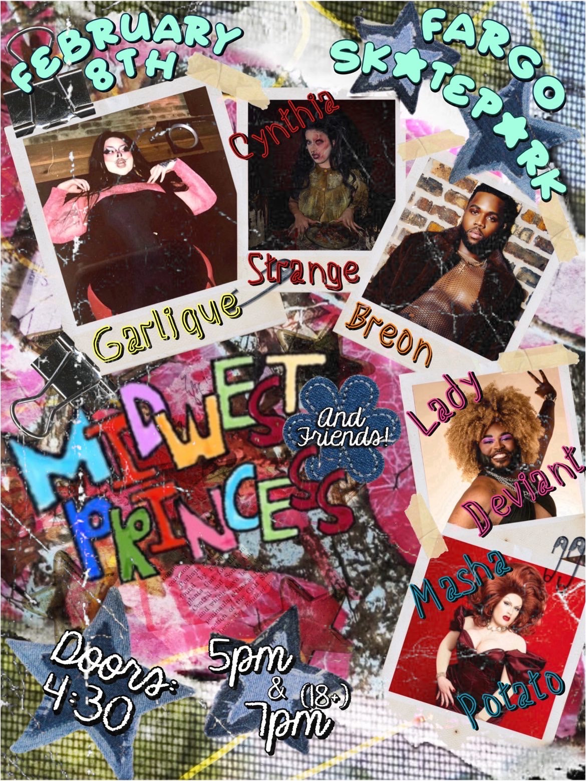 Midwest Princess Drag Show, Saturday, February 8th