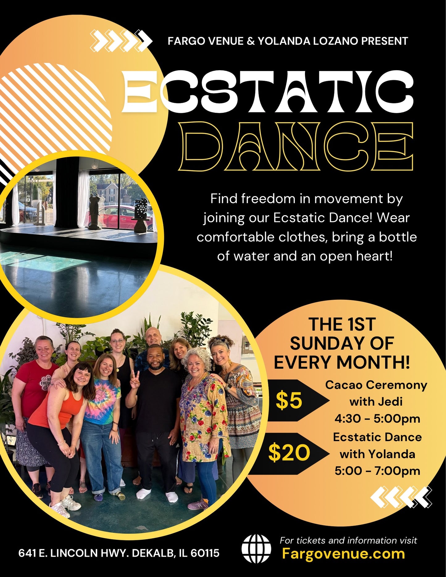Ecstatic Dance with Yolanda Lozano 10/5/25