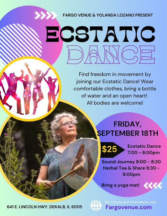 Ecstatic Dance with Yolanda Lozano 9/18/2026