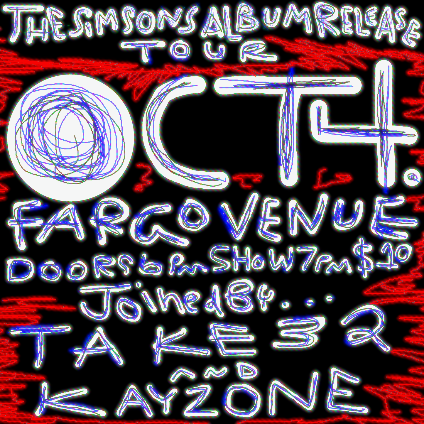 The Simsons, KayZone, Take 32. Saturday, October 4th