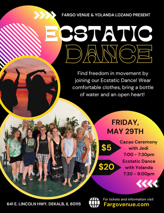 Ecstatic Dance with Yolanda Lozano & Laura Barnes 5/29/2026